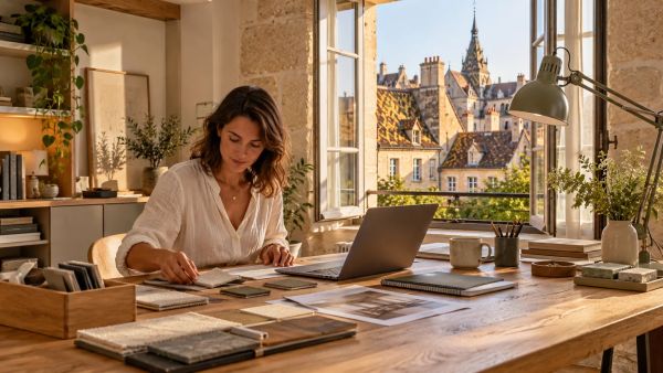 Idées innovantes pour l'aménagement optimal d'un bureau à Beaune